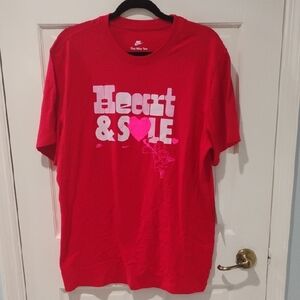 Nike Red Heart & Sole Short Sleeve Tee